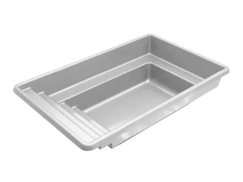 Latham Milan fiberglass pool shell — official Latham image