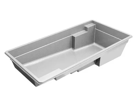 Latham San Marino 12.23 fiberglass pool — official manufacturer image