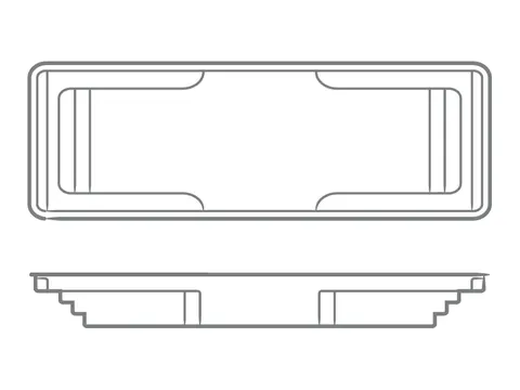 Thursday Spirit fiberglass pool — official manufacturer image