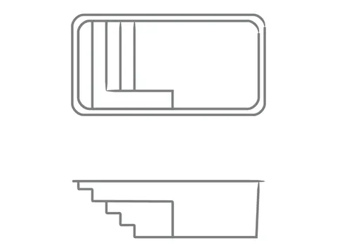 Thursday Pools The Nook plan drawing — official Thursday image
